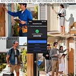 Smart Key Lock Box, Bluetooth Key Lock Box, Wall Mounted Smart with TTLock App, App Controlled Lock Box for Keys, IP65 Waterproof Key Box WiFi for Home, Office