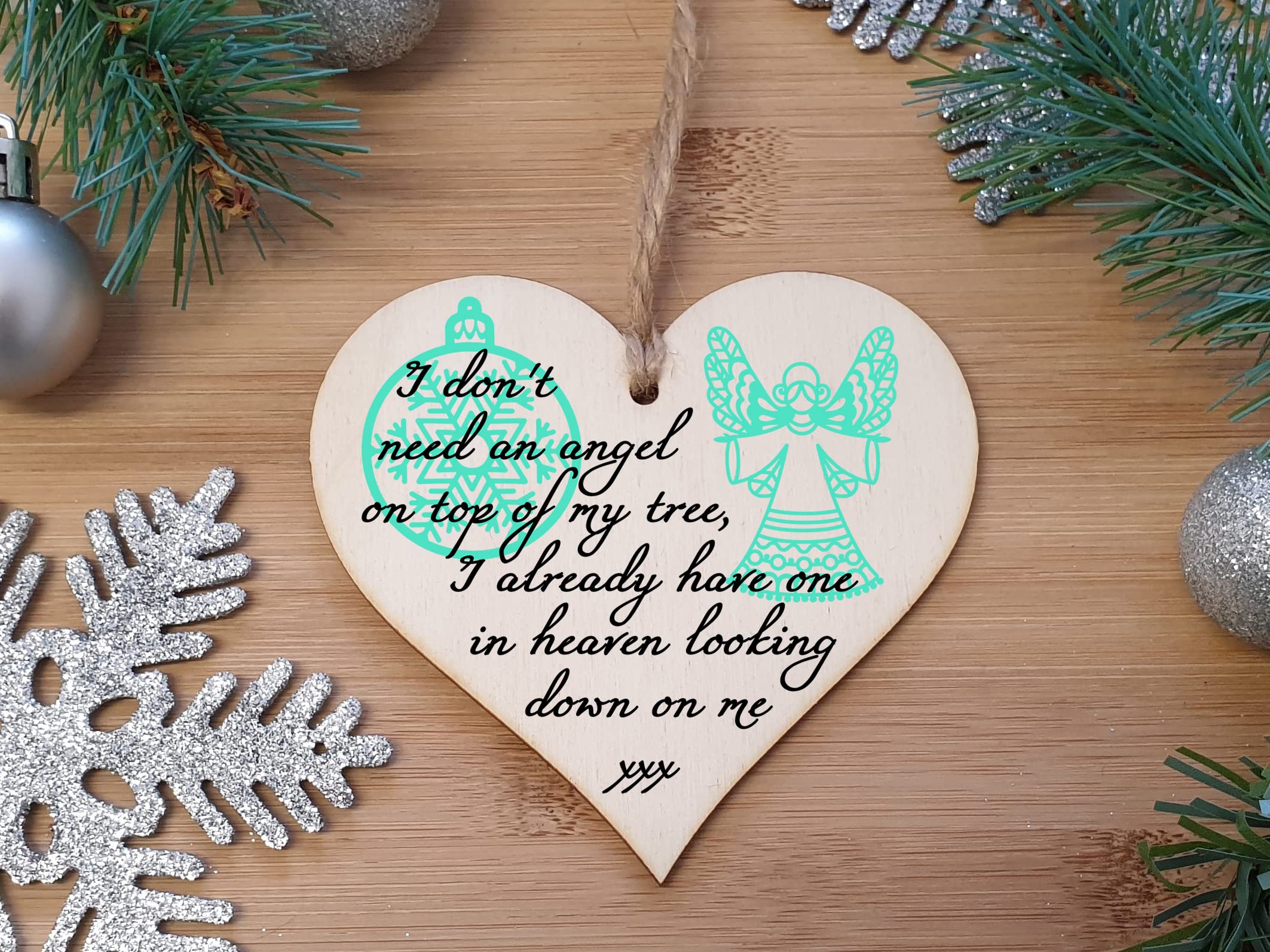 Decorazioni natalizie in legno - Decorazioni festive personalizzate