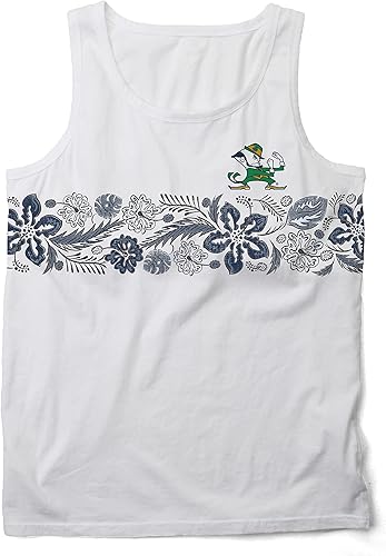 Wes and Willy Camiseta sin mangas floral para hombre