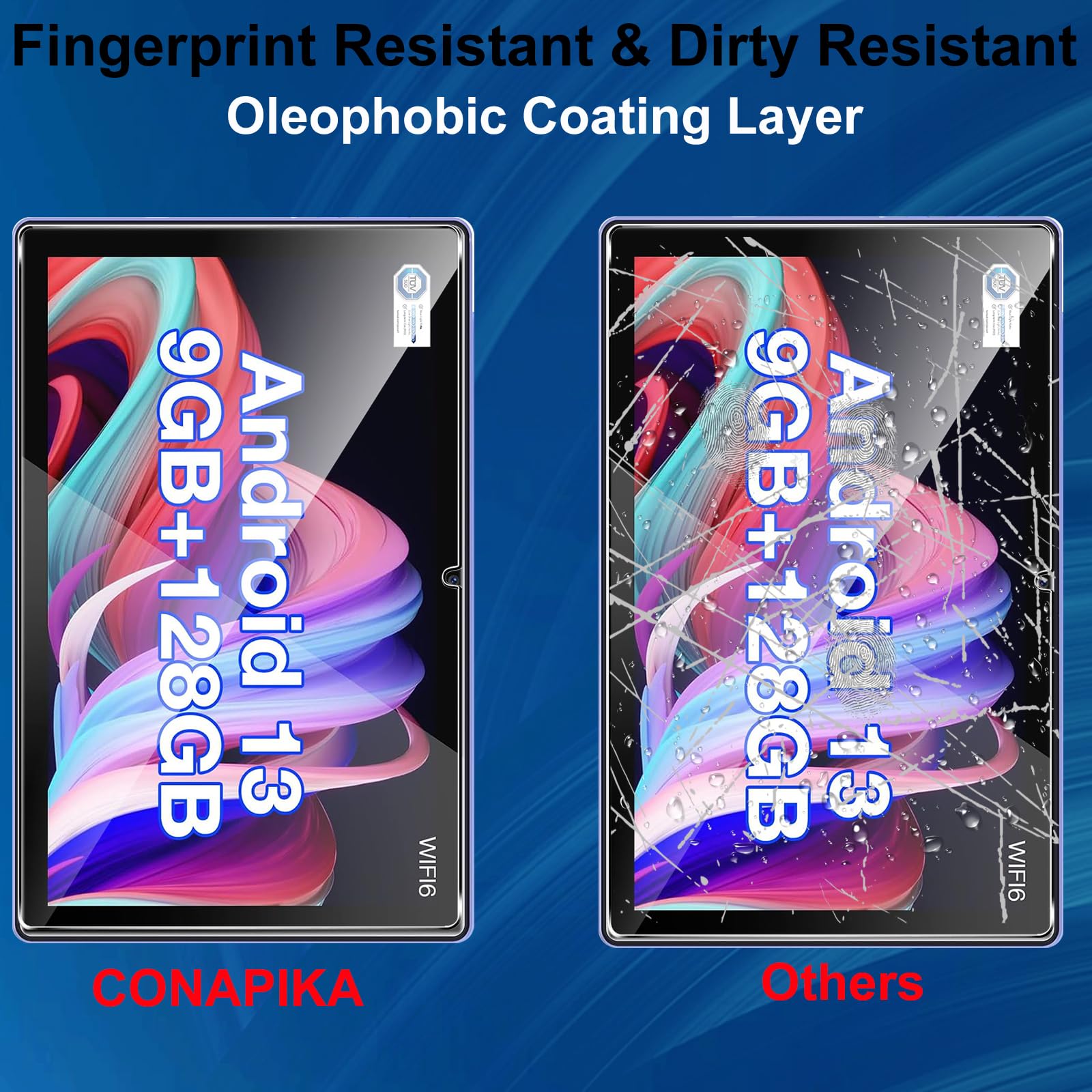 2x Pellicola per Doogee Mix (5,5 Zoll) Protettiva Protezione