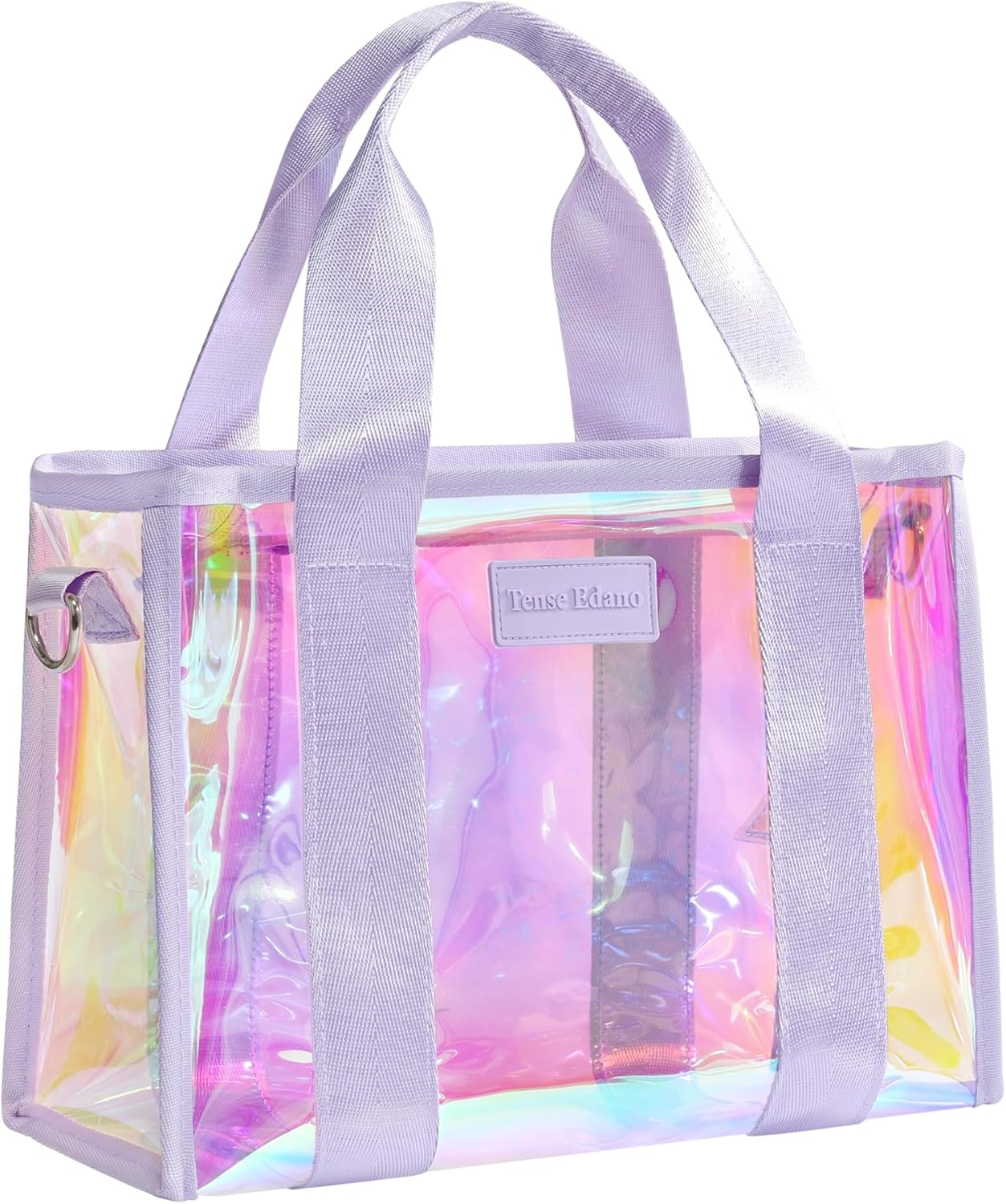 Iridescent Beach Tote for Women, Waterproof Beach Tote Bag, Washable Handle and Shoulder Bag - Image 8