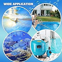 Vista 6 de Bolas de filtro de piscina de 3.5 libras para filtro de arena, filtro de fibra reutilizable para piscinas, tanques de peces, alternativa a