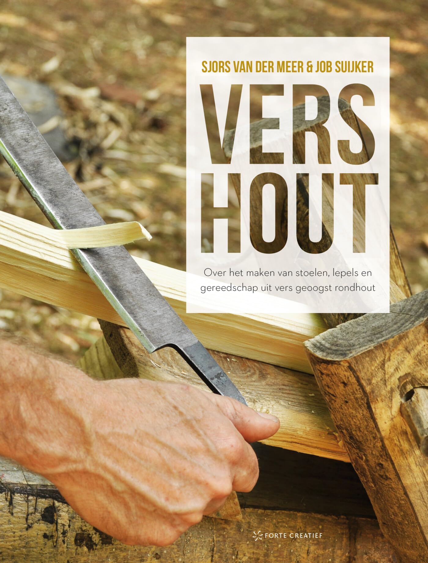 Livre Vers hout fabrication de chaises et cuillères en bois vert