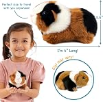 Gigi Le cochon de Guinée - 6 En peluche d'animaux farcis de pouce - par TigerHart Jouets