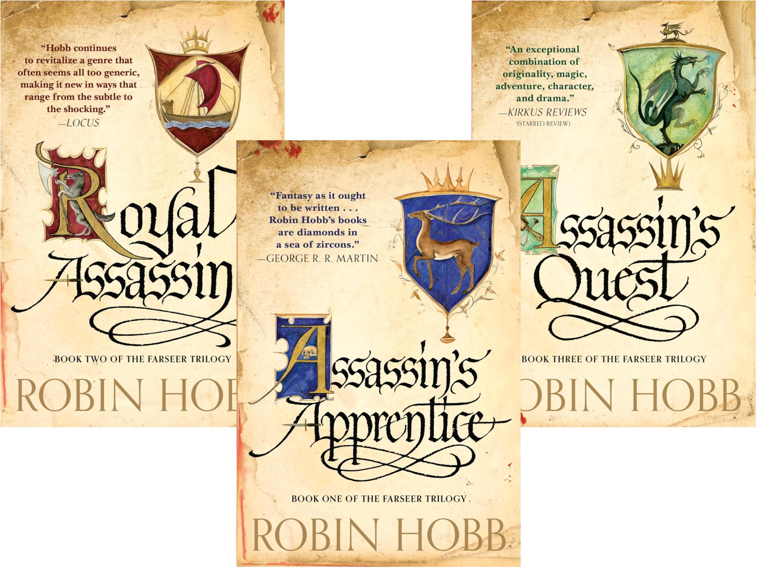 The Complete Farseer Trilogy: Assassin's Apprentice, Royal Assassin, Assassin's Quest [Paperback]