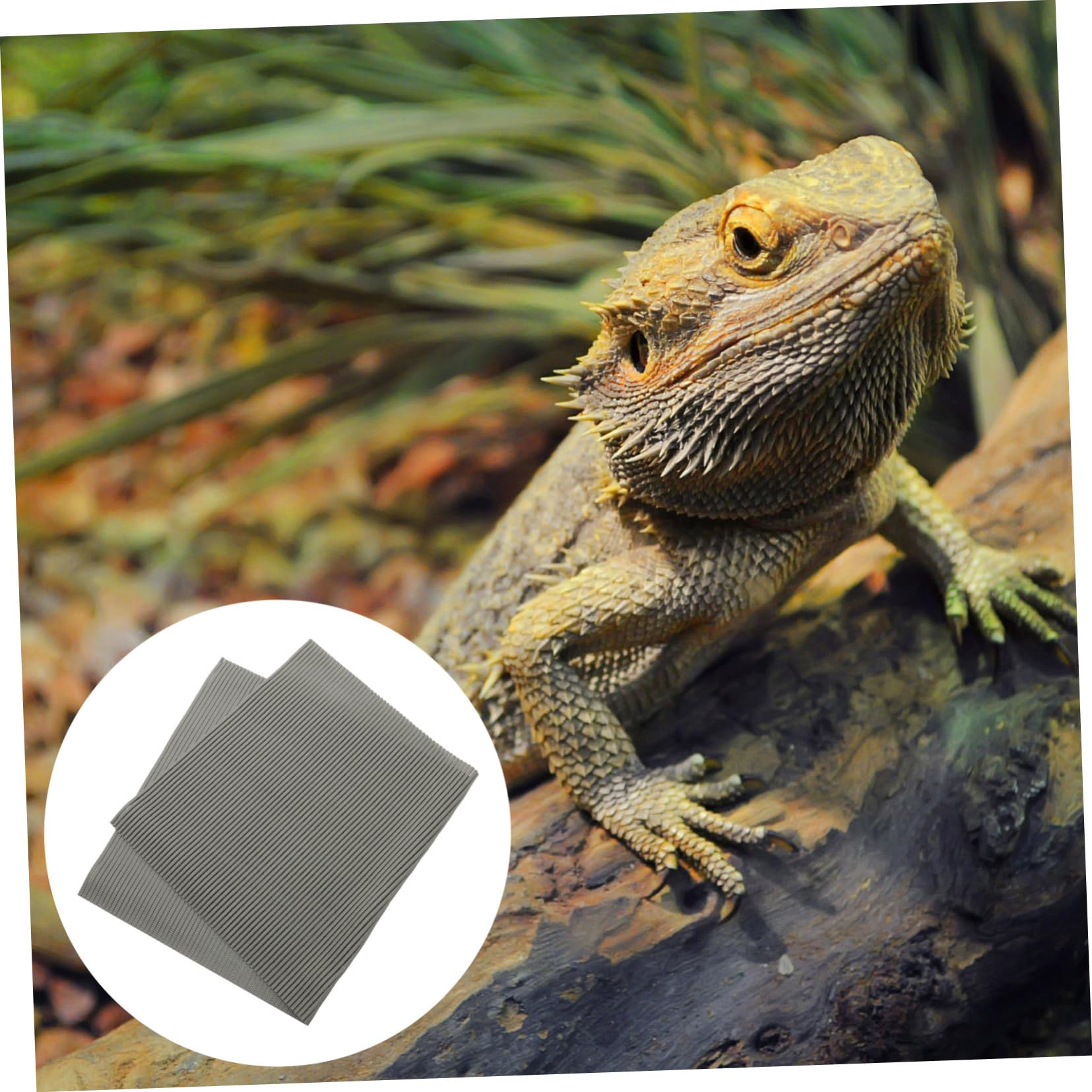 HEALEEP Reptile Carpet Liner Pet Bedding Substrate Liner Easy to Reptile Carpet for Turtles and Snakes