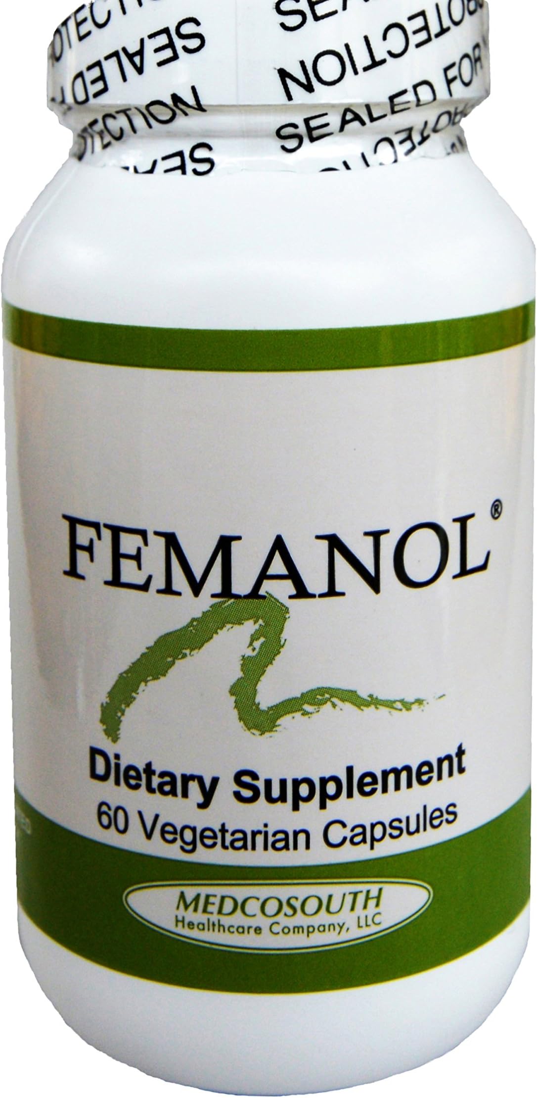 Femanol for Women (1) Bottle 60/Count Supports Normal Healthy Feminine and Vaginal Odor