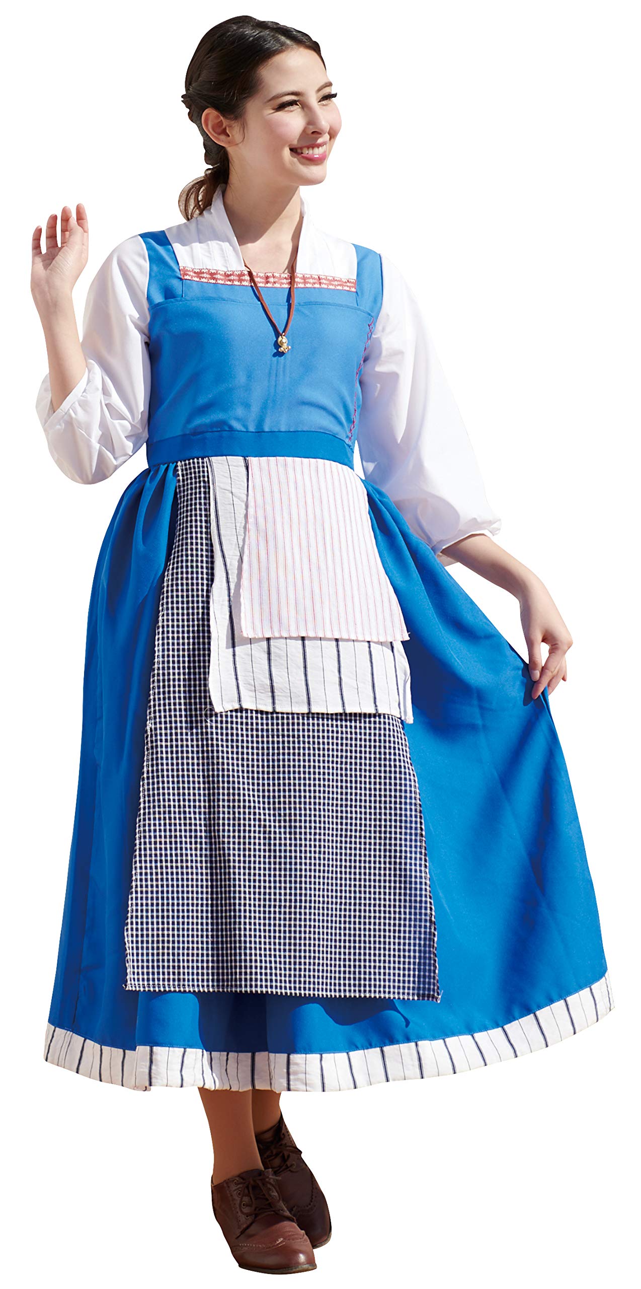 Amazon.co.jp: ディズニー 美女と野獣 ベル町娘 コスチューム  