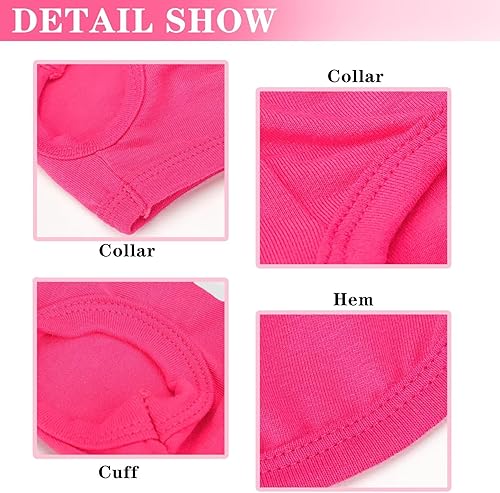 Pink Cotton Dog Shirt with 'Little Miss Princess' Print, Soft & Breathable Pet Apparel for Small to Large Dogs, All-Season Sleeveless Vest, Cute and Comfortable Dog Outfit.Pink Crown M(Pink Sun,X-Small)