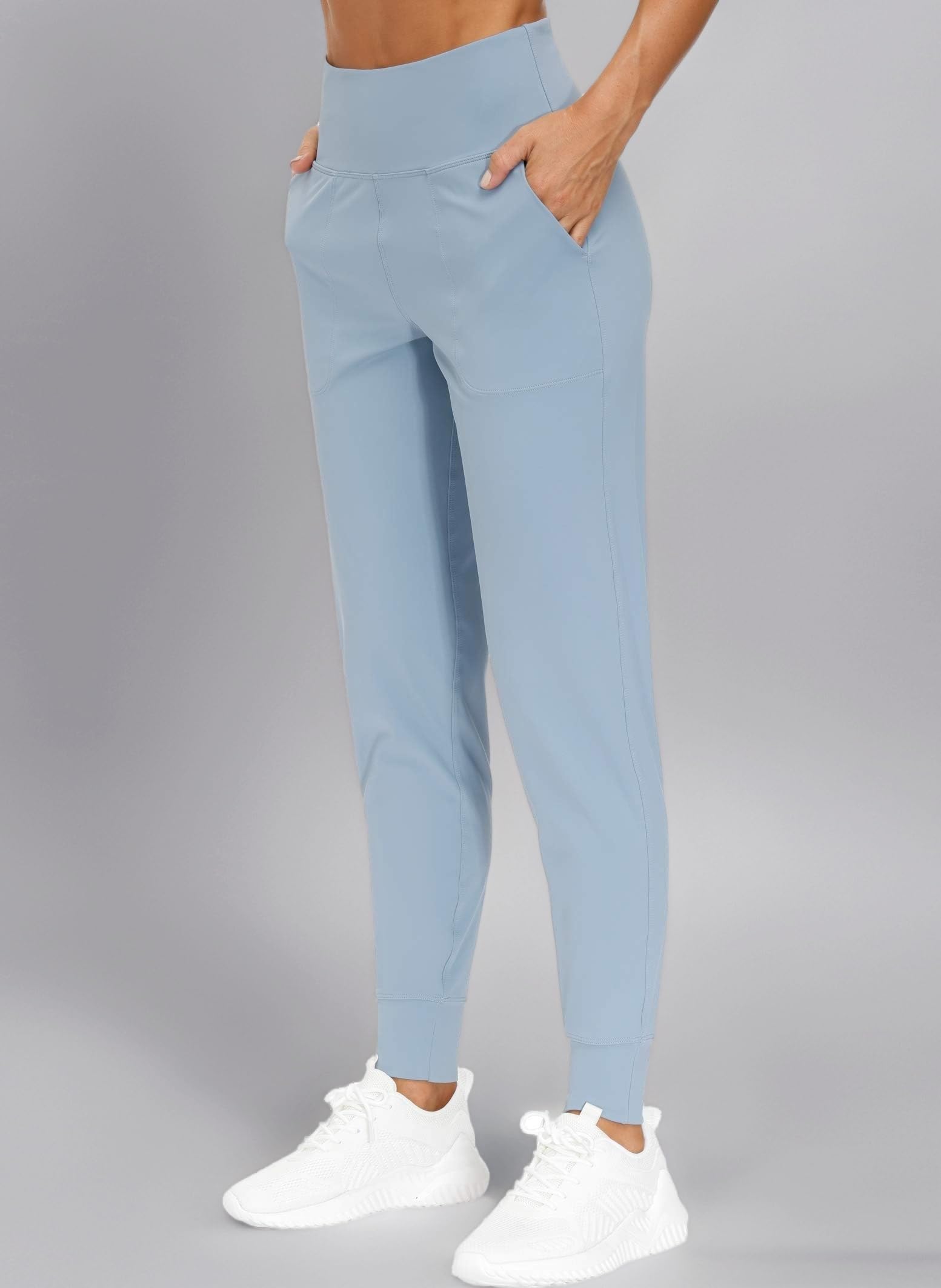 THE GYM PEOPLE Women's Joggers Pants Lightweight Athletic Leggings Tapered Lounge Pants for Workout, Yoga, Running