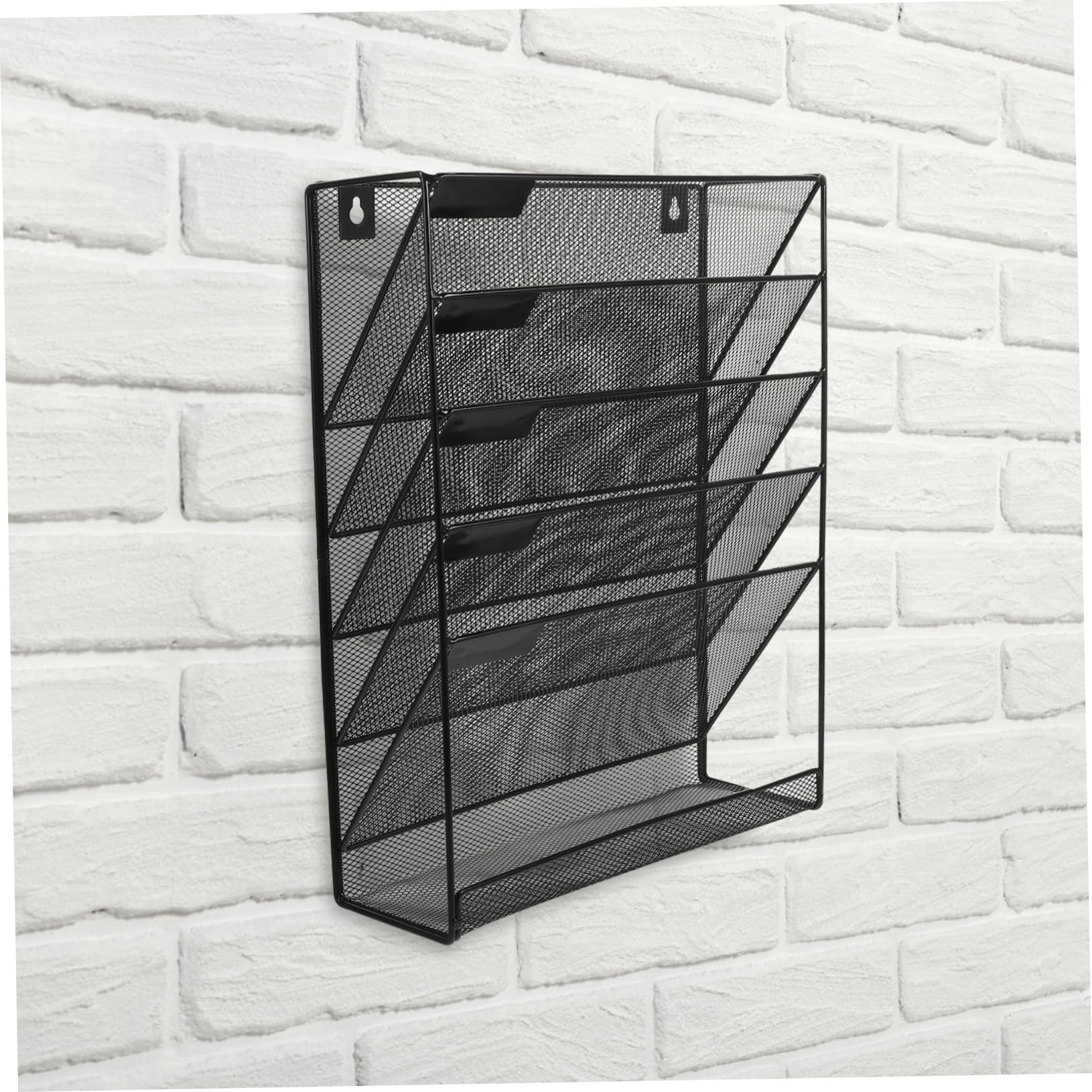 Portadocumentos de Pared Compartimentos Organizador de Archivos de Pared Porta Documentos de Organizador de Malla de Escritorio para Almacenamiento