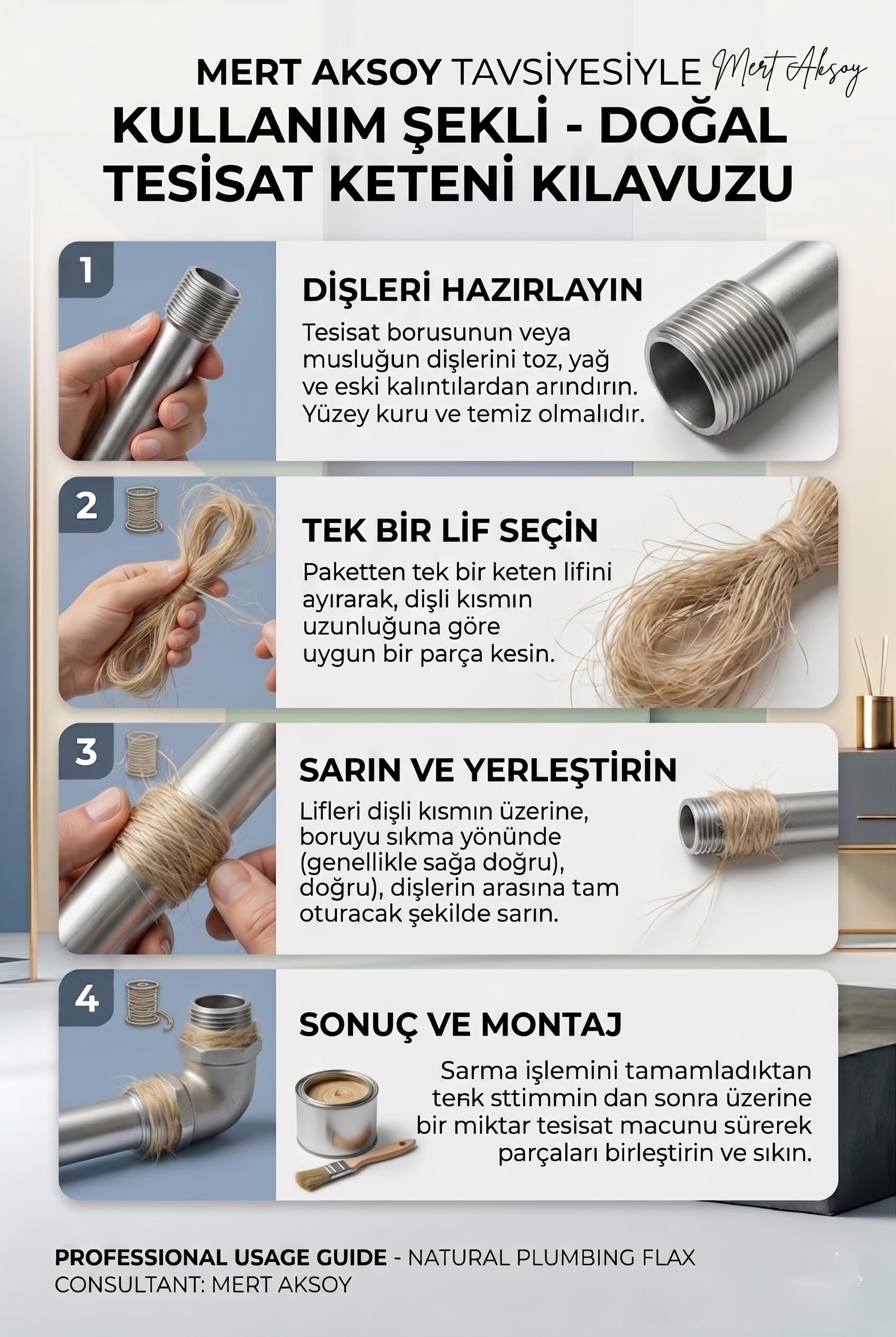 Transformacion Tesisat Keteni Musluk Su Doğalgaz 2 Paket, 720764