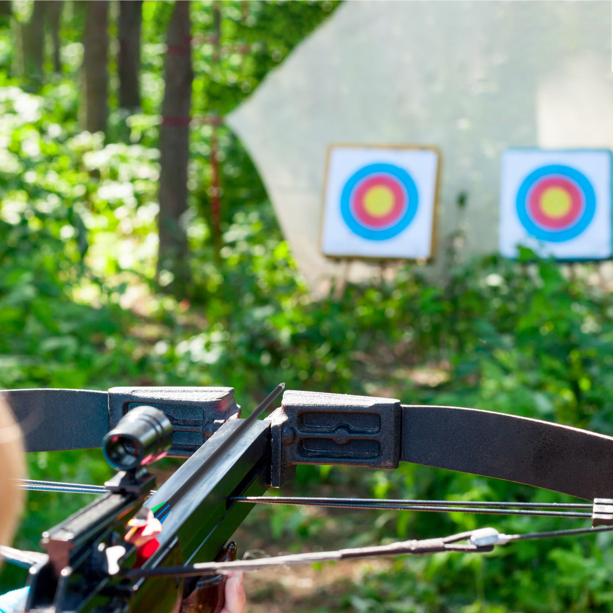 14-Stück 20-Zoll-Armbrustpfeile, Jagd-Carbonpfeile für Armbrust-Zielübungen im Freien