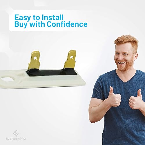 Miniatura 5 de EvertechPRO 3392519 Fusible térmico del secador para el secador de hidromasaje 2986 3388651 694511 80005