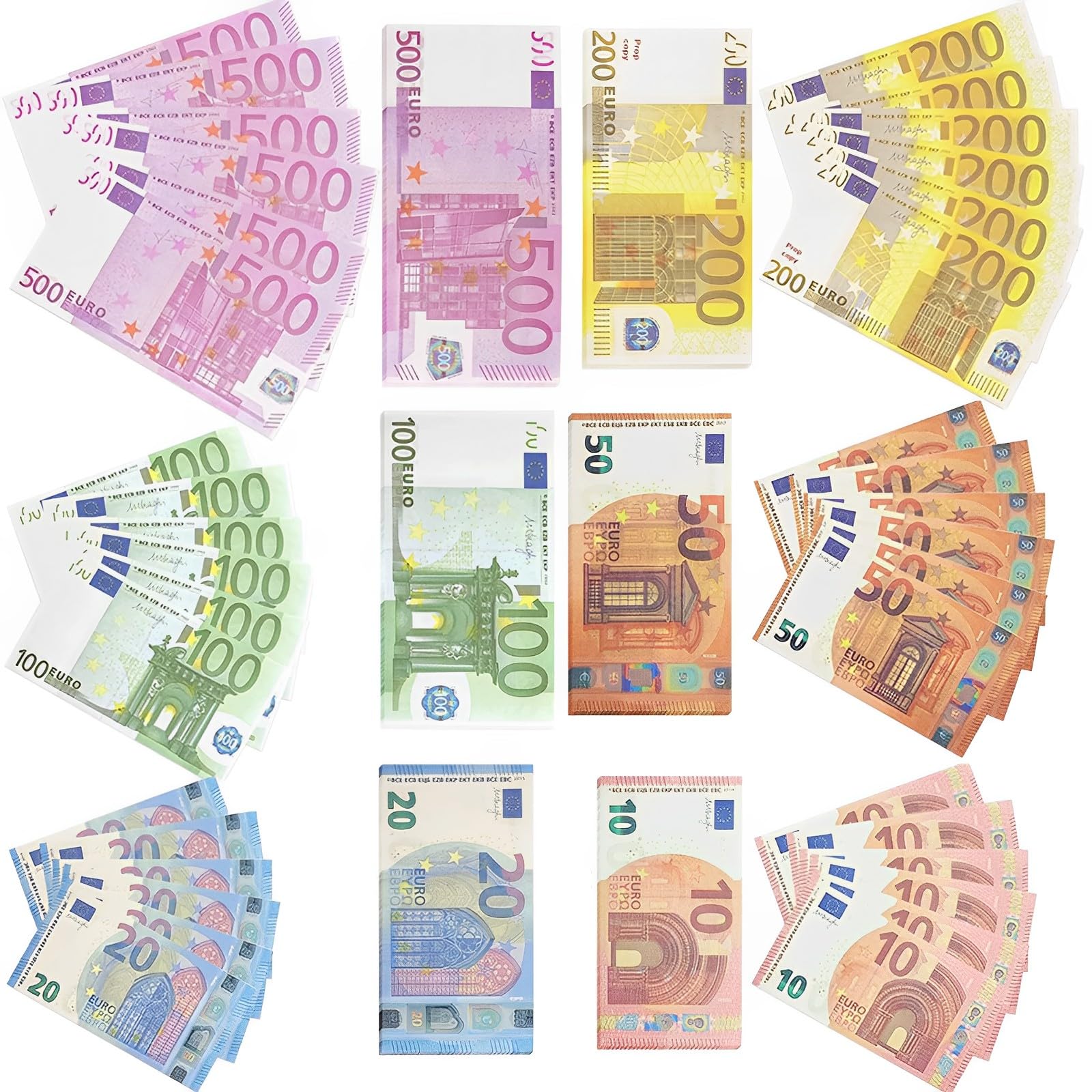 Carpeta Spielgeld Set┃160 Teile: 96 Scheine Und 6 Produktbild-Vorschau 5