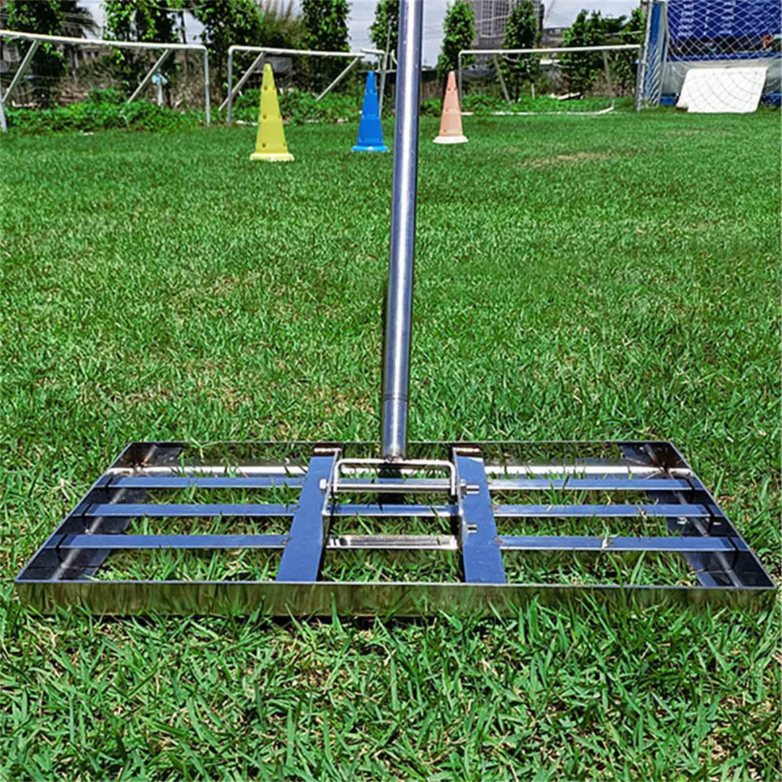 Tondeuse à gazon durable et tête de 19,6 X 10 pouces pour corriger les sols irréguliers