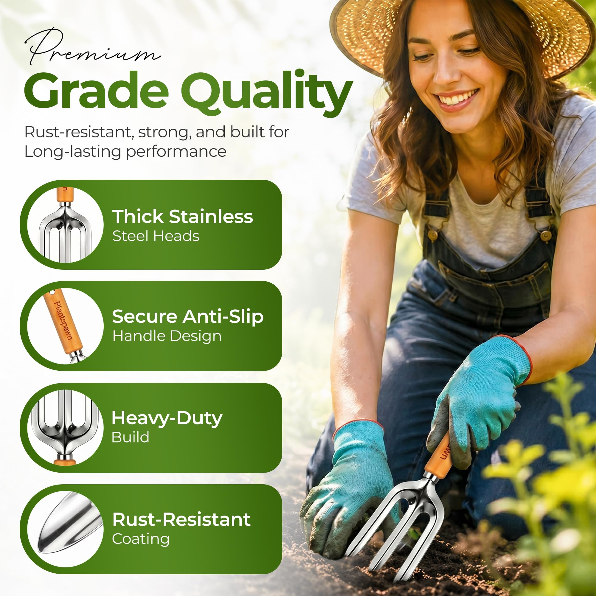 Juego de herramientas de jardinería (24 piezas)