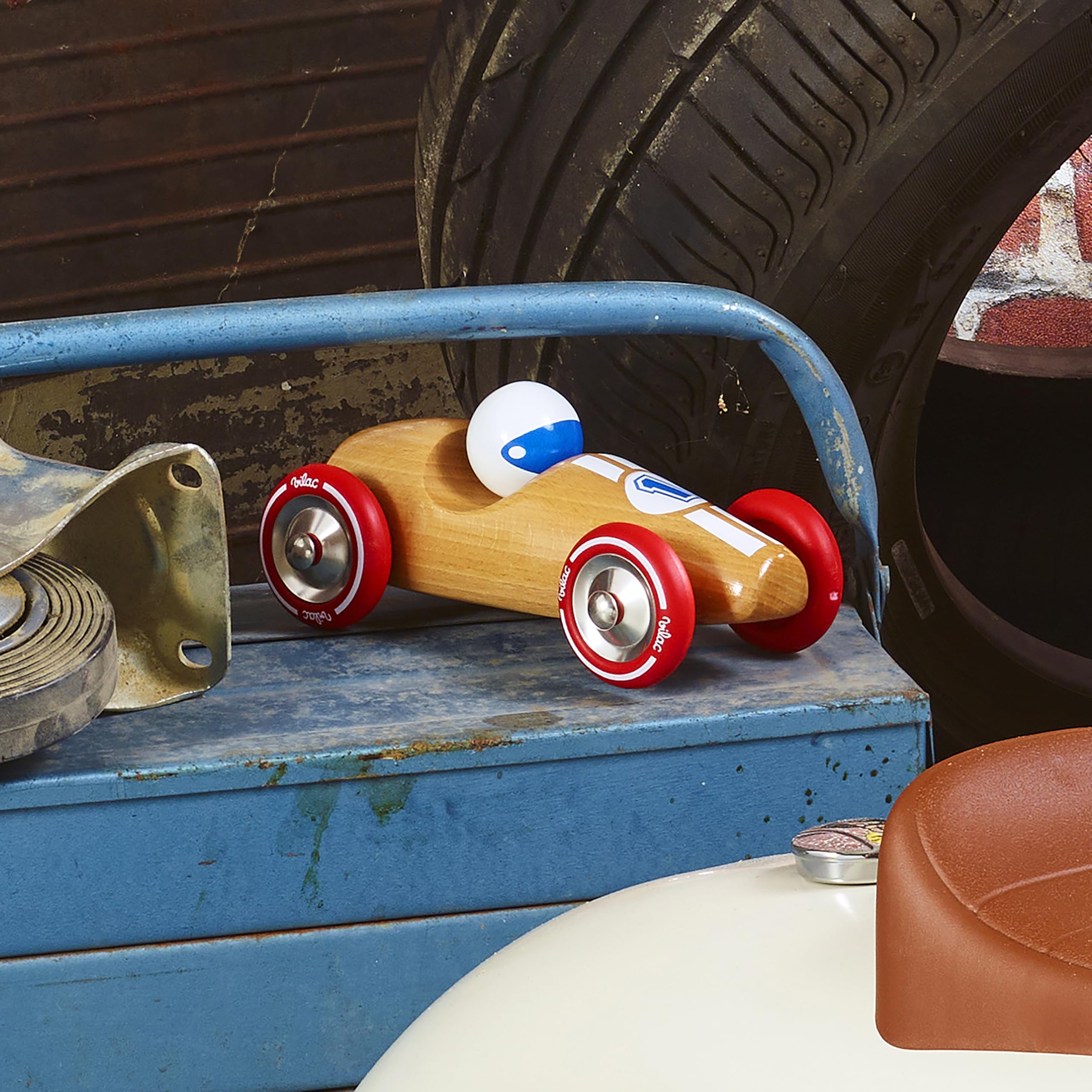Vilac Roadster Vintage Rood, 2332R kopen? | Speelgoedauto's