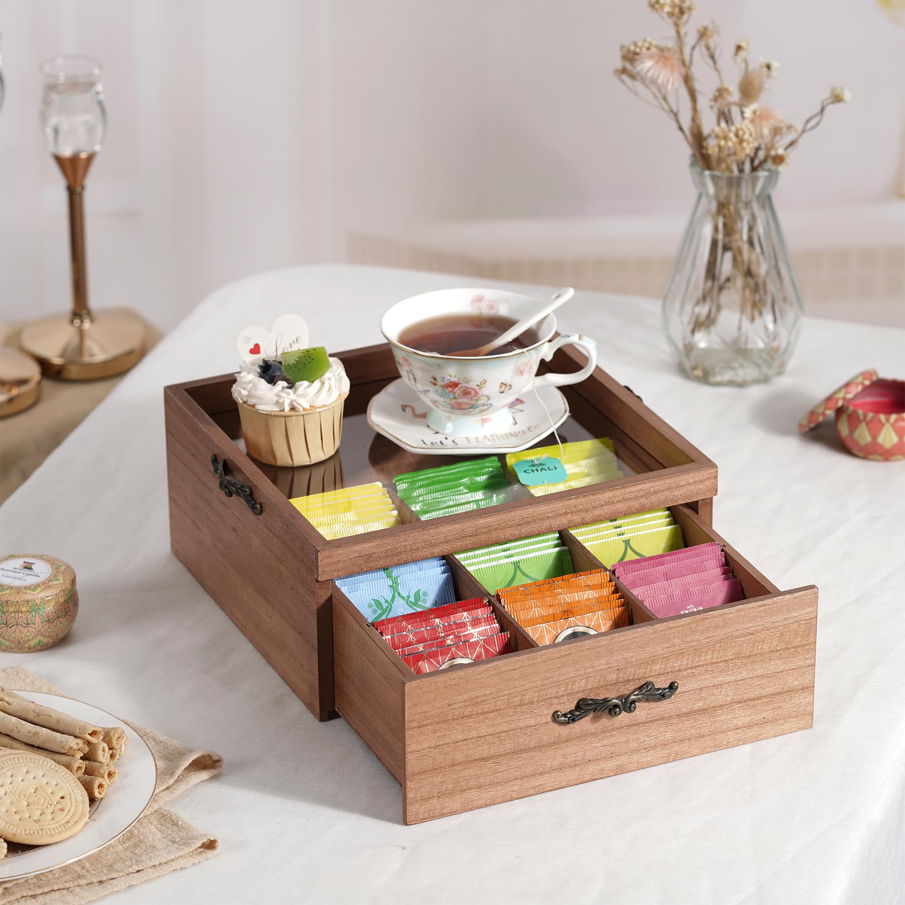 Tea Boxes Wooden Personalised Wooden Tea Box Gifts | YourSurprise