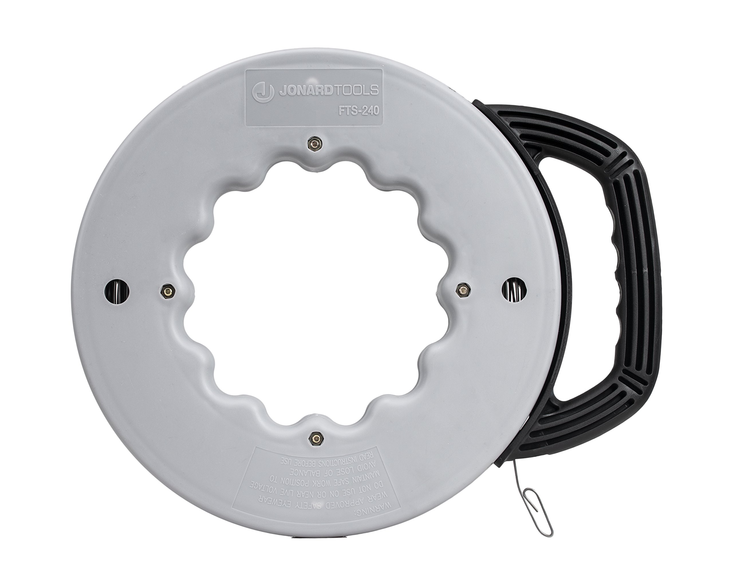 Jonard Tools Fish Tape, 240 ft, Steel Tape (FTS-240)