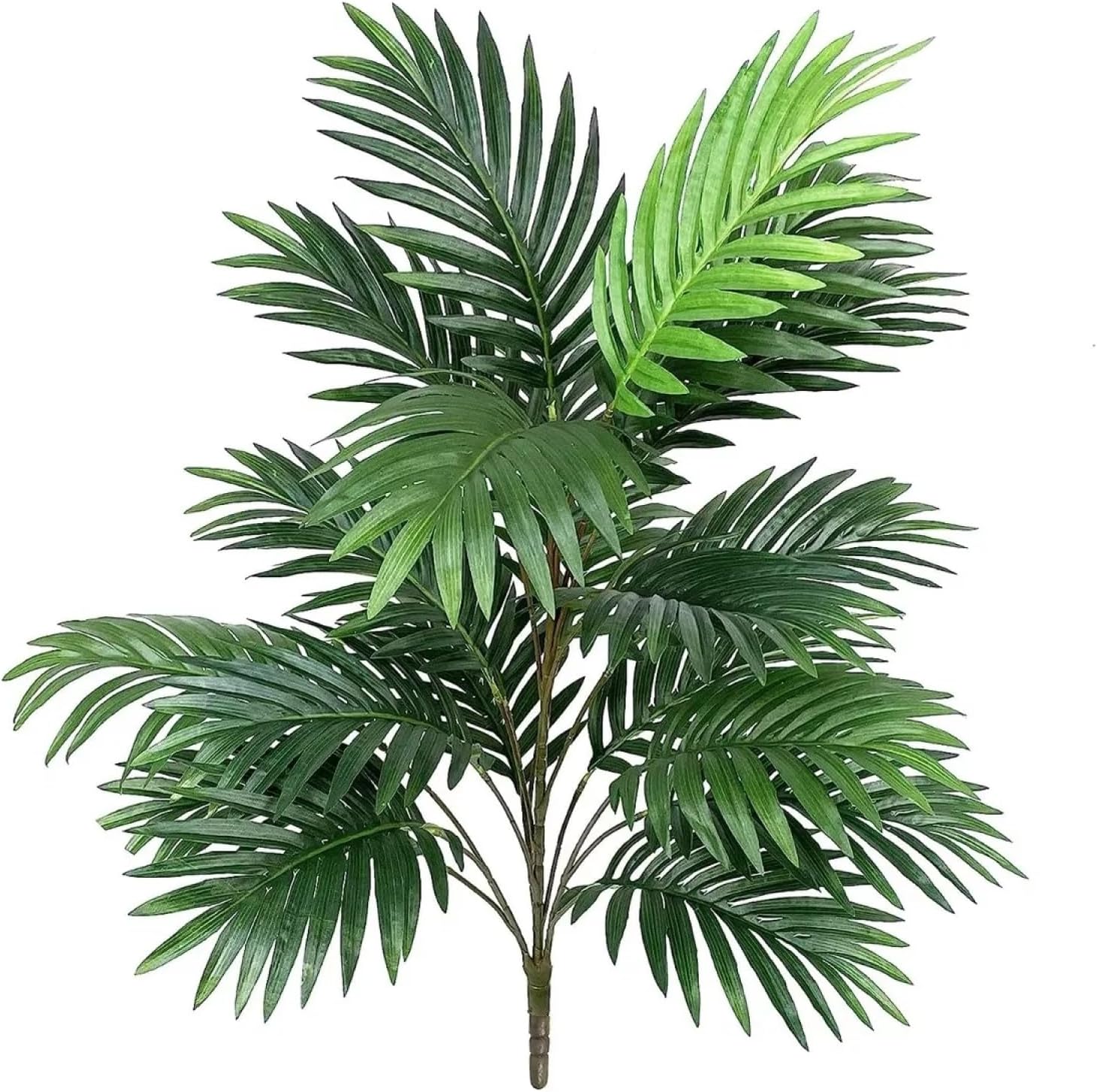 LOMANTO - Palmera Majestuosa Artificial De 4 Pies; Plantas Sintéticas Para Decoración Del Hogar, Palmeras Falsas En Maceta Para Interiores, Plantas Tropicales Falsas Para Regalo De Inauguración De
