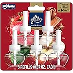 Glade PlugIns Refills Air Freshener, Warm Apple & Spices, Scented and Essential Oils for Home and Bathroom, 0.67 Fl Oz, 5 Count