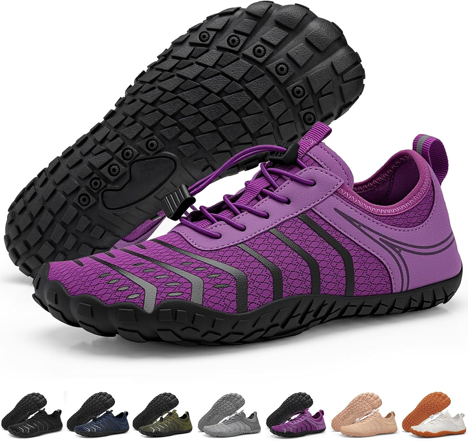 2026 New Hiking Barefoot Shoes Womens Mens Footwear,Wide Toe Box Water Shoe for Women Men,Zero Drop Comfortable & Non-Slip Barefoot Vitality Shoe Women's Athletic Footwear for Walking Hiking