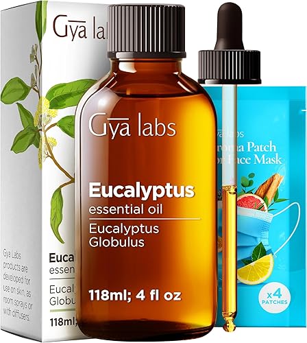 Miniatura 90 de Gya Labs - Aceite esencial de lavanda para aliviar el estrés, dormir y relajación, de uso tópico para piel seca e irritación, inhala para aliviar la