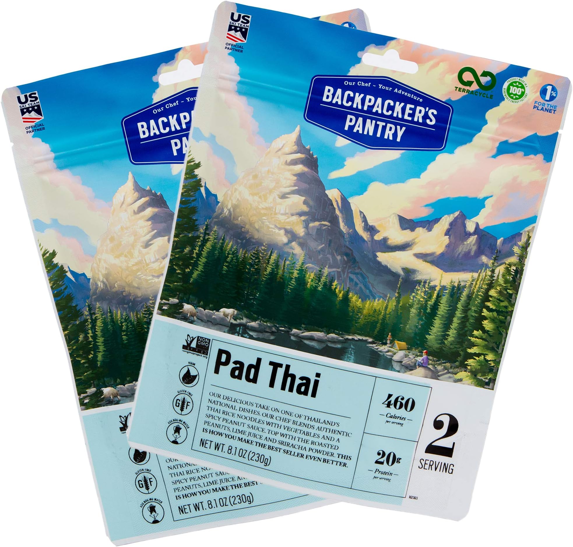 Backpacker's Pantry Pad Thai