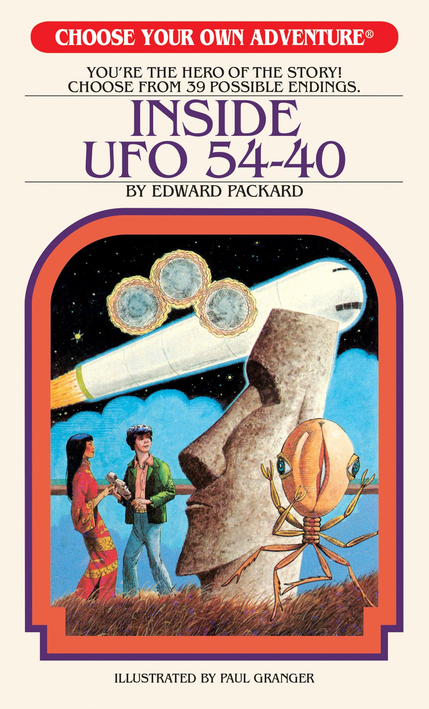 Inside UFO 54-40 (Choose Your Own Adventure Retro Editions, 5)