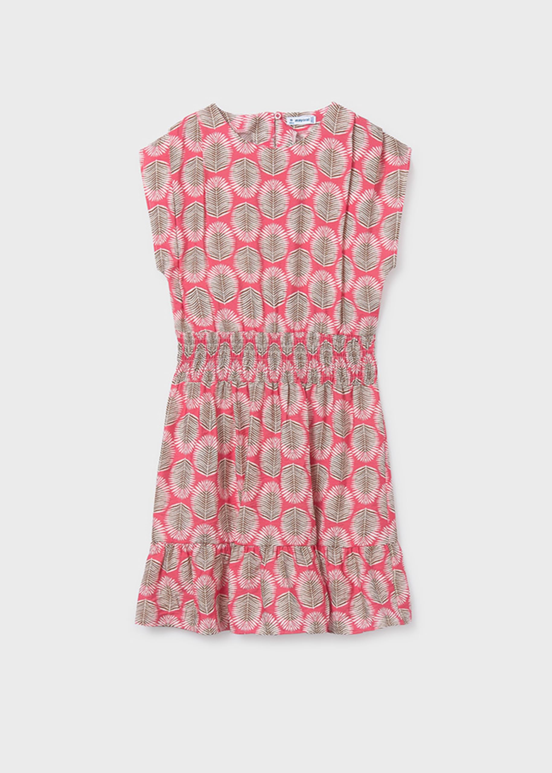 Mayoral Vestido Niña Verano - Estampado - Ropa de Vestir Niña - Ropa de Regalo - para Niñas y Adolescentes de 8 Años a 16 Años