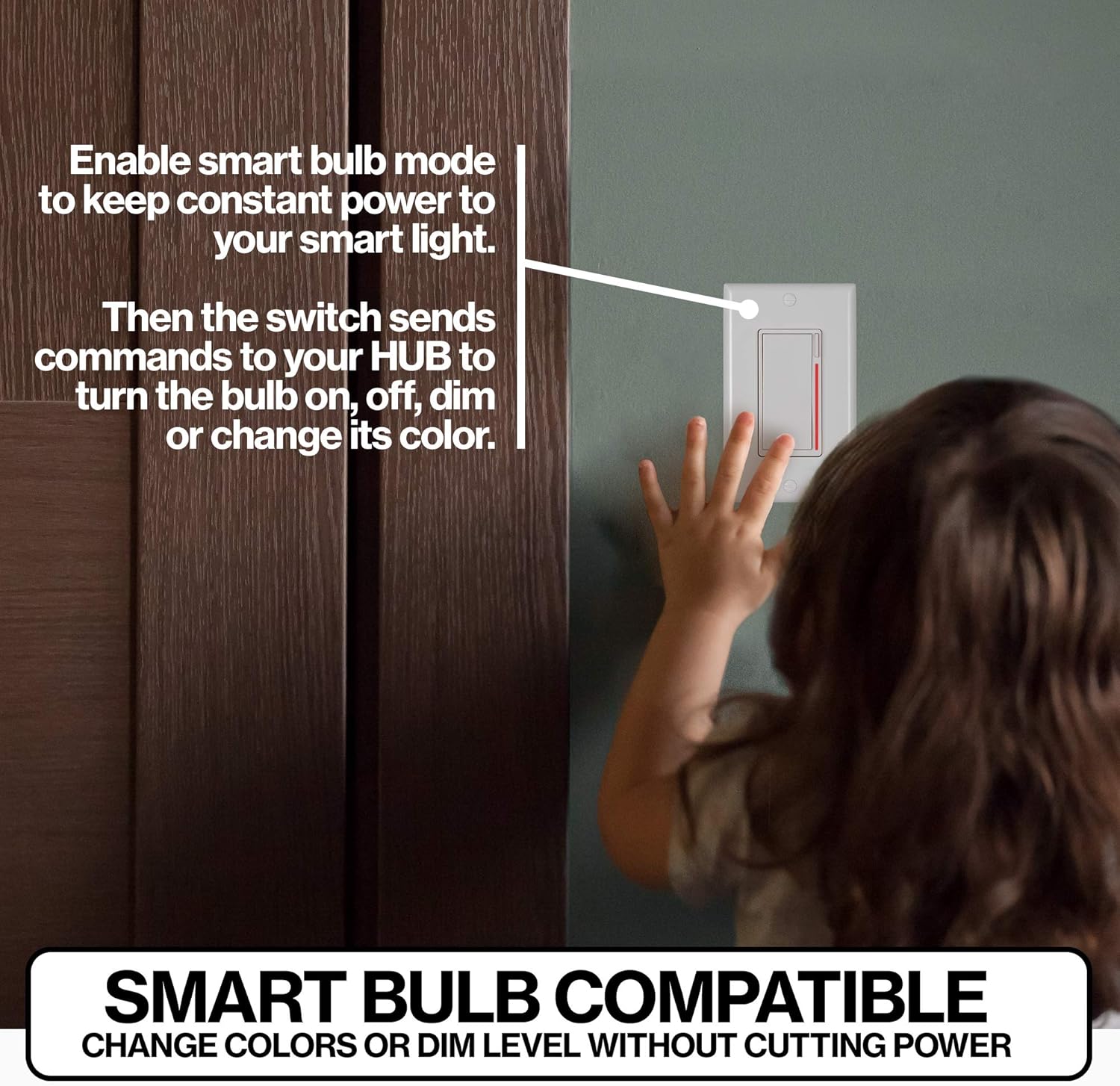 Inovelli Dimmer Switch with LED notification examples