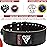 RDX Weight Lifting Belt for Men Women, IPL USPA Approved, 6mm Thick 100% Leather, 4 Powerlifting Back Support, Squat Deadlift Bodybuilding Exercise Fitness Gym Workout Strength Training up to 700 LBS