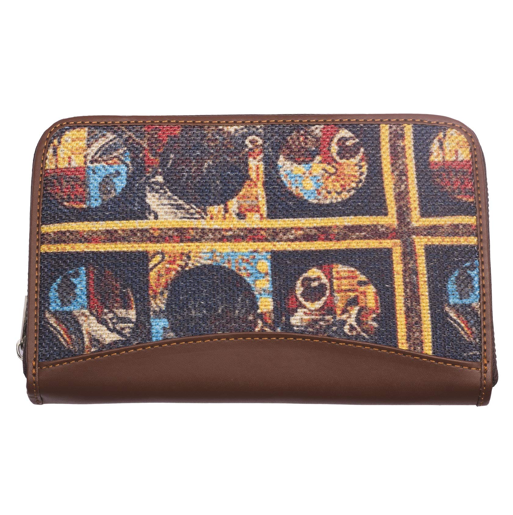 ZOUK Women's Handcrafted Classic Chain Wallet