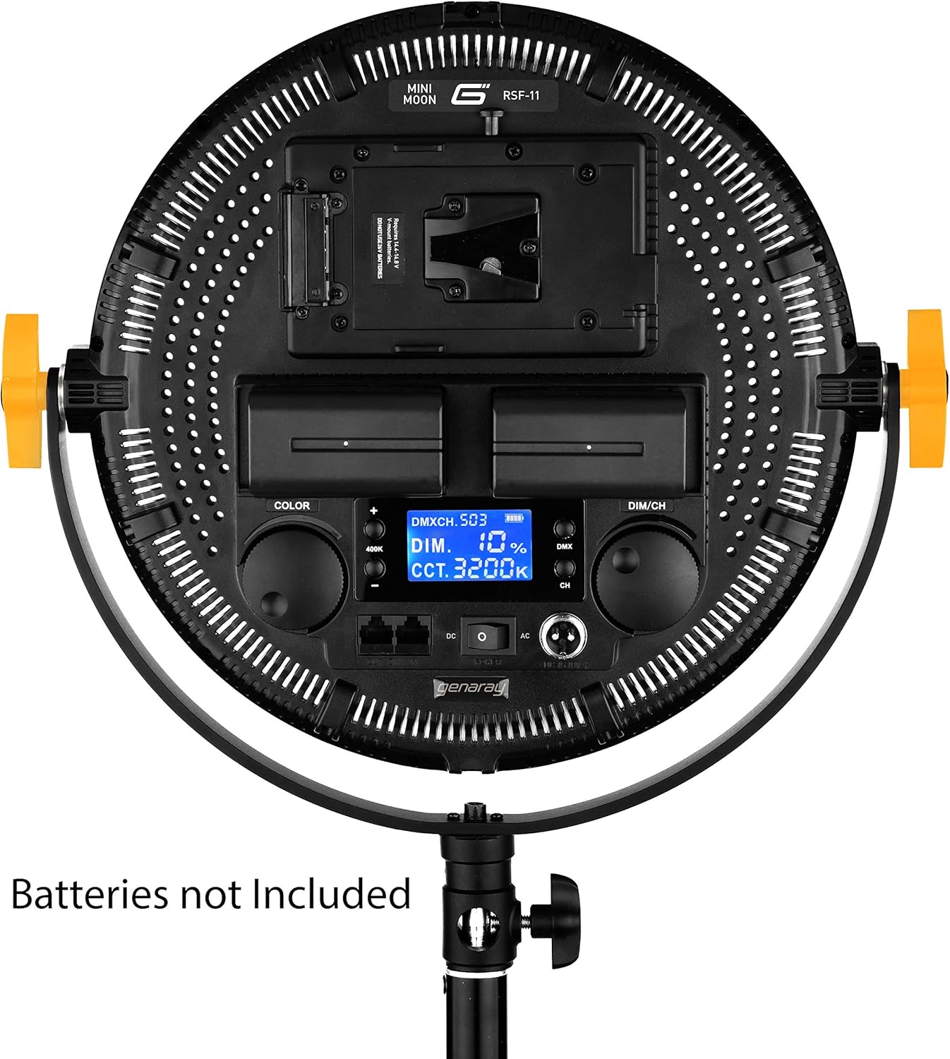 Genaray Mini Moon 11" Bicolor Soft LED Light