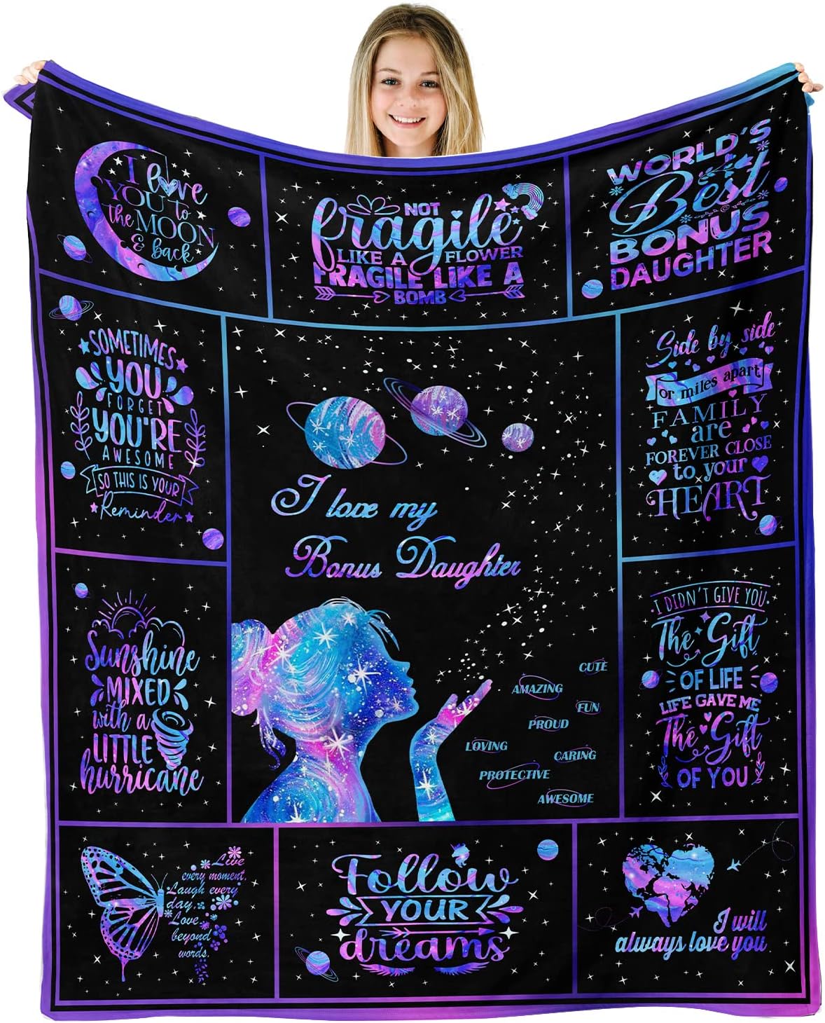 Taigzier Bonus Daughter Gifts, Gift for Bonus Daughter