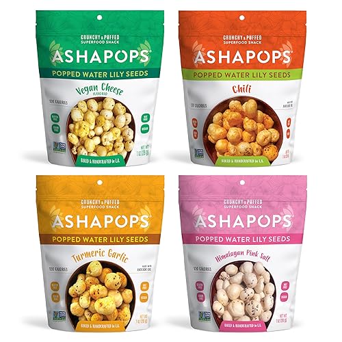 Vista 22 de Ashapops - Semillas de lirio de agua sin gluten vegano paleo sin nueces libre de soya