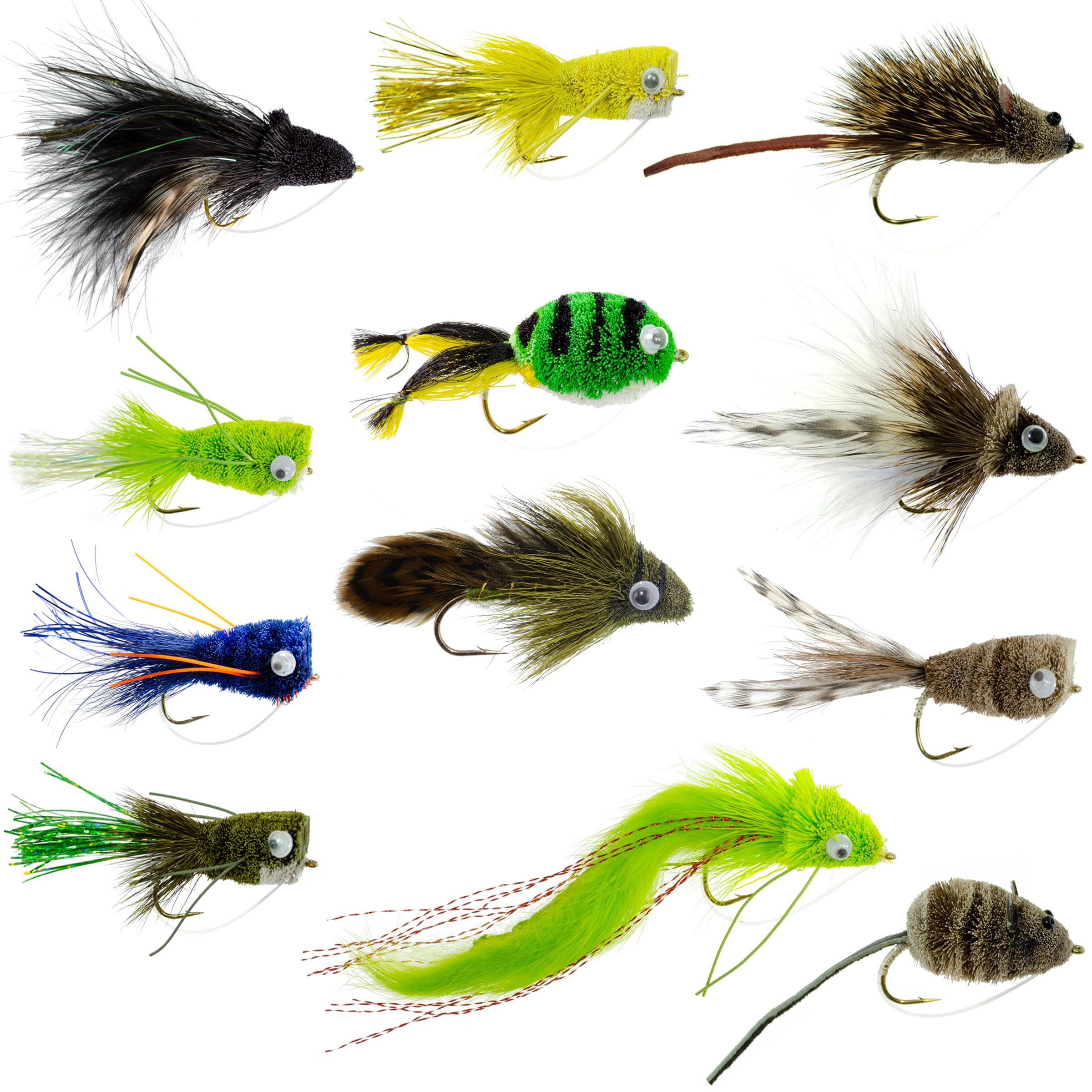 Amazon.co.jp: The Fly Fishing Place バス バグコレクション - バス