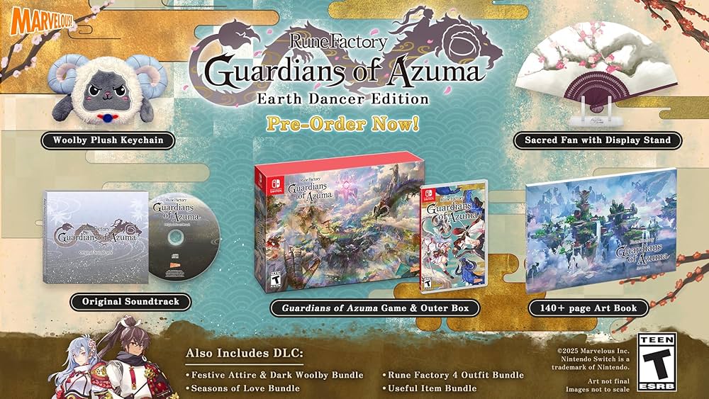 Amazon.com: Rune Factory Guardians of Azuma Earth Dancer
