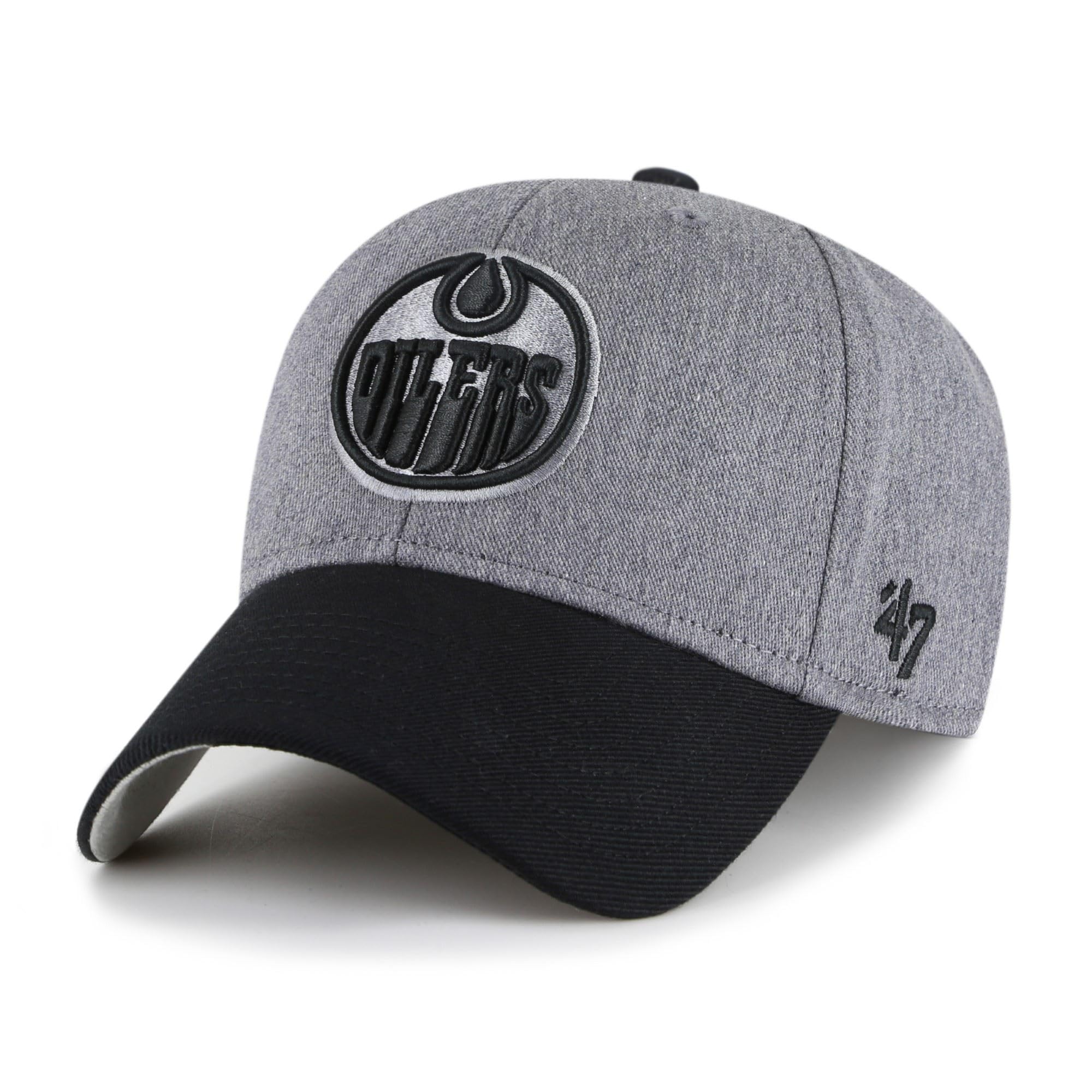 47 Edmonton Oilers NHL Granite Most Value P. Cap Dark Gray Black