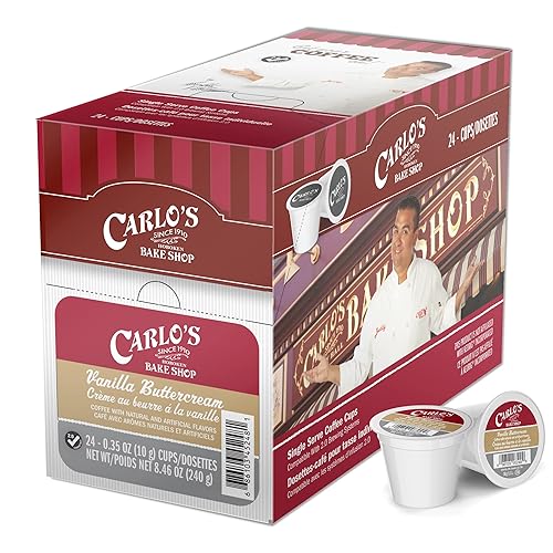 Cake Boss Crema de mantequilla de vainilla y café, 24 unidades