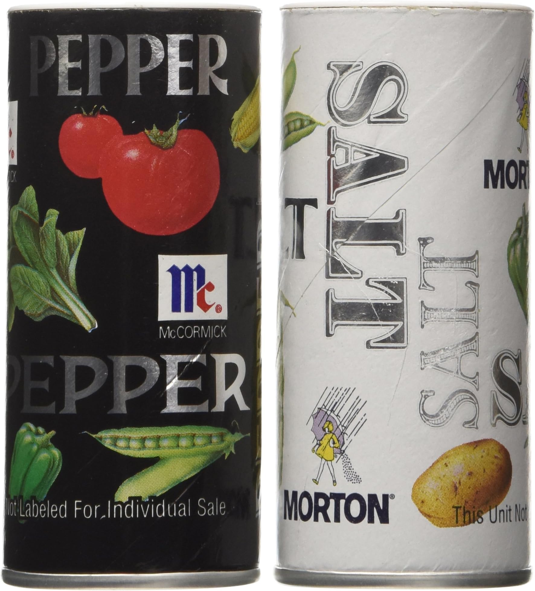 Morton's Salt, Mccormick Pepper Pack, 5.25-ounce Shakers