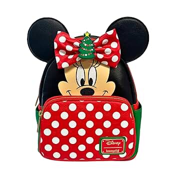 Amazon | Loungefly ディズニー ミニー ダブルストラップ