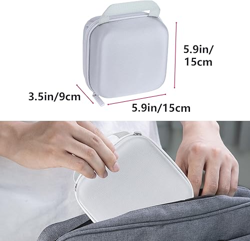 Miniatura 8 de Funda rígida de repuesto para cámara instantánea Fujifilm Instax Mini 1211 (funda blanca hielo)