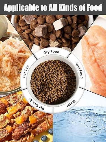 Miniatura 4 de Cuenco de cerámica para perros de 70 onzas, comedero antideslizante de 8 pulgadas para perros medianos y grandes, adecuado para alimentos secos y