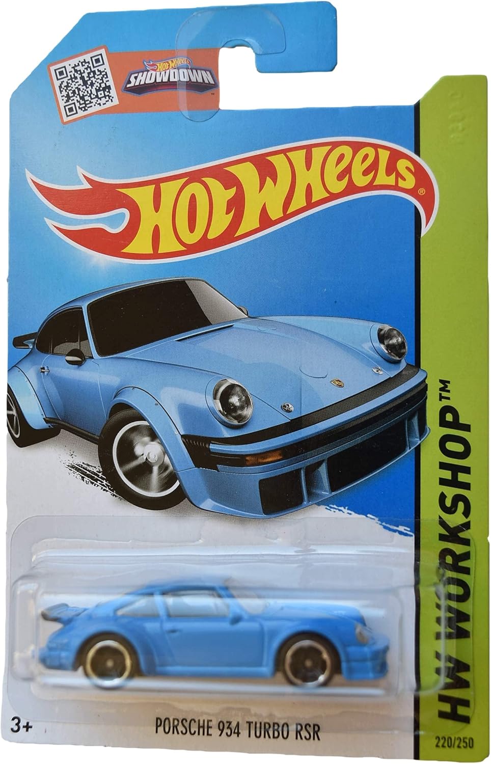 Hot Wheels Porsche 934 Turbo RSR, [Blue] Workshop Series 220/250