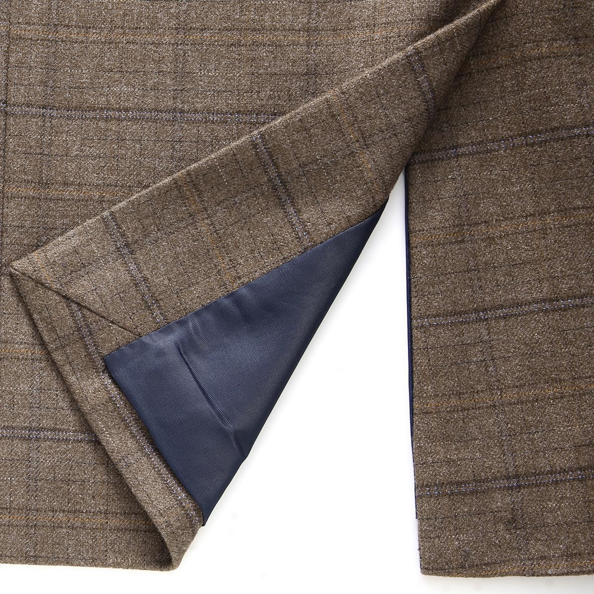 Mens Plaid Blazer Sports Coat Casual Slim Fit Checkered Blazer for Men Wedding - Image 6