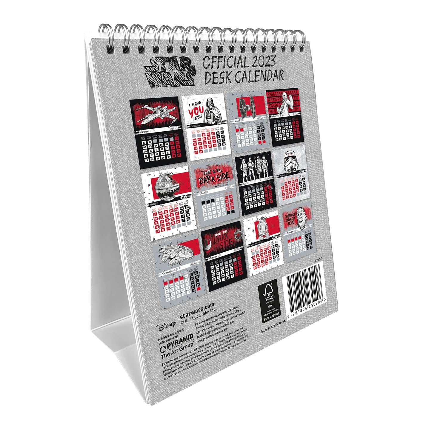 Amazon | スターウォーズ クラシック (大人) 2023 - 月から眺める卓上