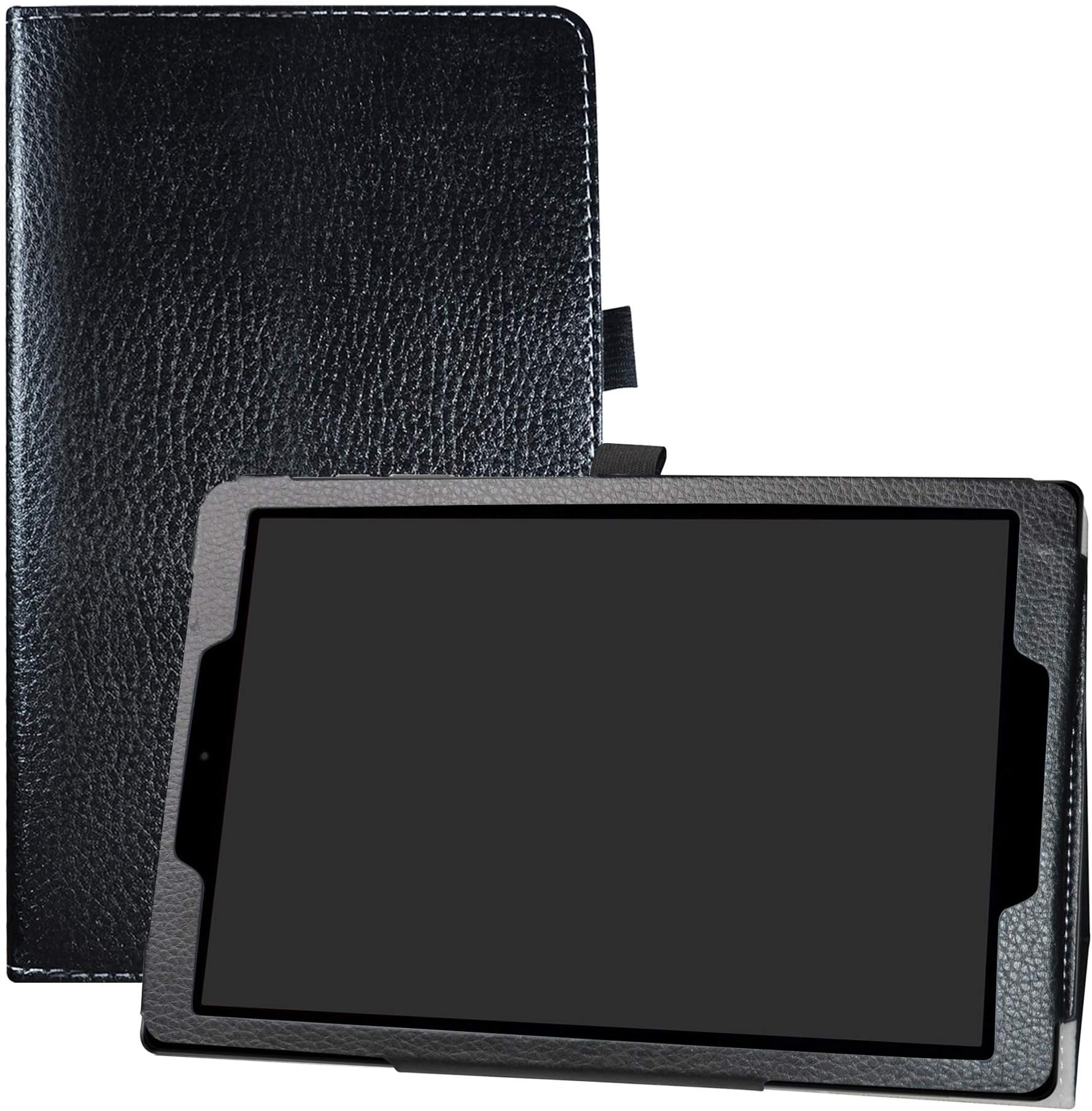 Chuwi HiPad Case, Slim Folio Folding Stand PU Leather Cover for 10.1" Chuwi HiPad Tablet,Black