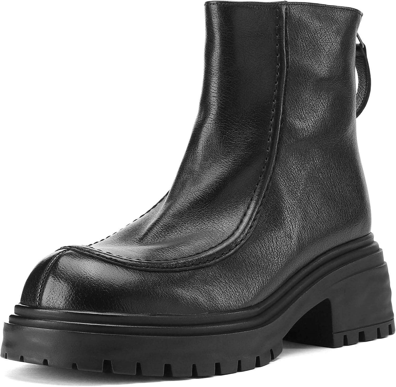 CHICULL] チカル レディース ショートブーツ 牛革 暖かいウールの裏地